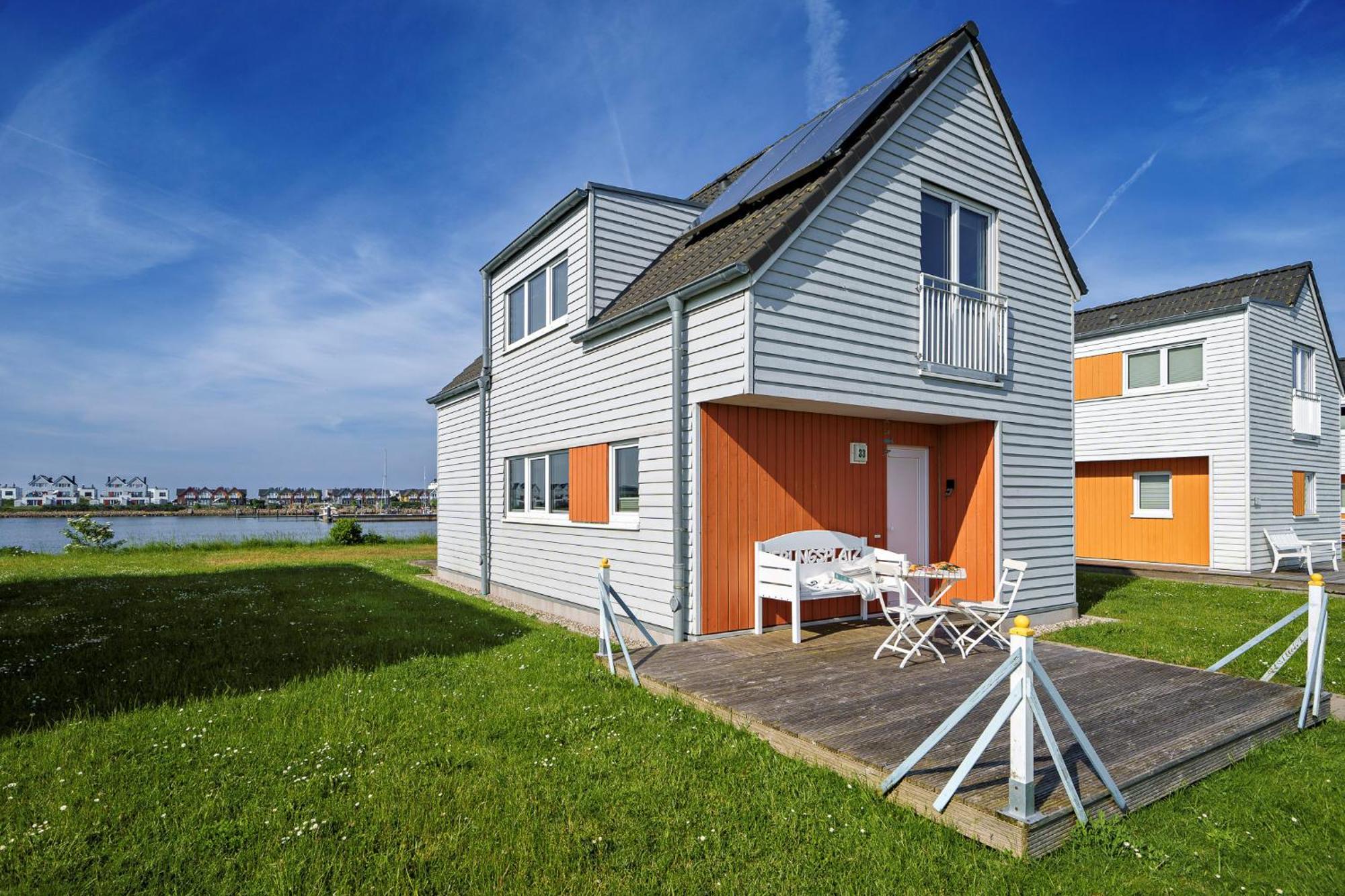Ferienhaus Lieblingsplatz By Seeblick Ferien Oro, Direkte Wasserlage,Sauna,Kamin Olpenitz Bagian luar foto