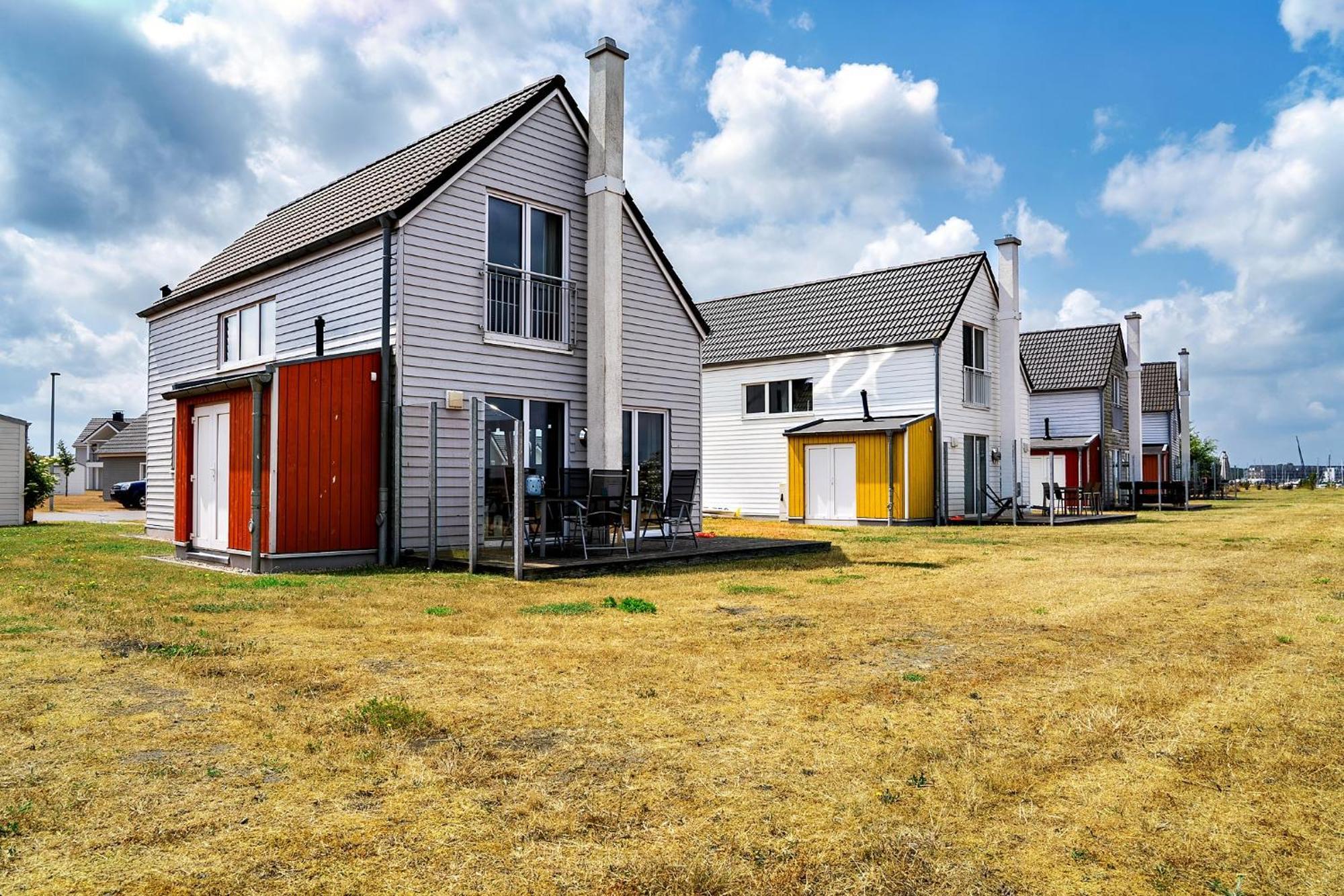 Ferienhaus Lieblingsplatz By Seeblick Ferien Oro, Direkte Wasserlage,Sauna,Kamin Olpenitz Bagian luar foto
